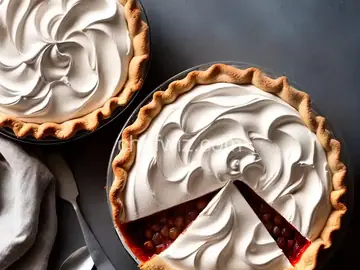 Chestnut Meringue Pie