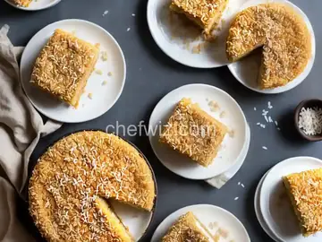 Chewy Coconut Bibingka (Filipino Rice Cake)