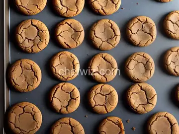 Chewy Ginger Molasses Cookies