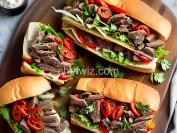 Chicago-Inspired Italian Beef Sandwich