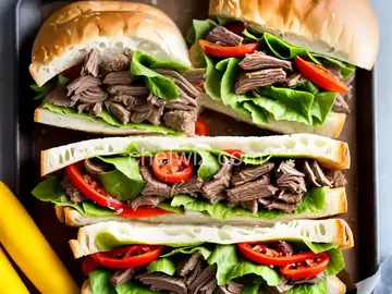 Chicago Italian Beef Sandwich