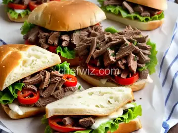 Chicago-Style Italian Beef Sandwich
