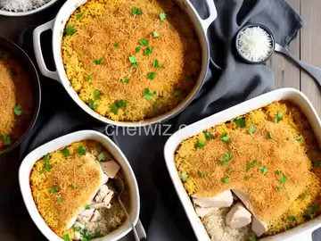 Chicken & Coconut Rice Casserole