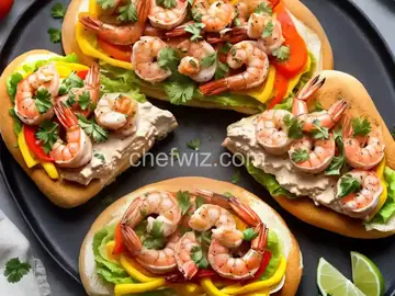 Chicken & shrimp cheese steak