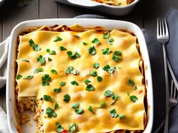 Chicken Alfredo Lasagna