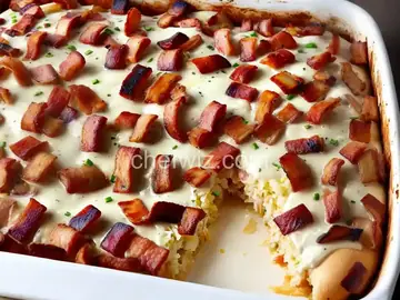 Chicken Bacon Ranch Bubble-Up Bake