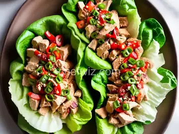 Chicken Bacon Ranch Lettuce Wrap