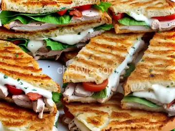 Chicken Bacon Ranch Panini