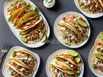 Chicken Bacon Ranch Tacos