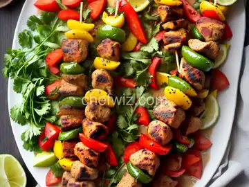 Chicken Boti Kebabs