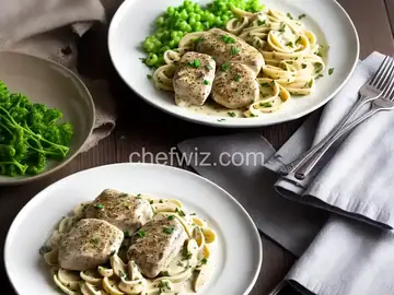 Chicken Braciole with Alfredo Sauce