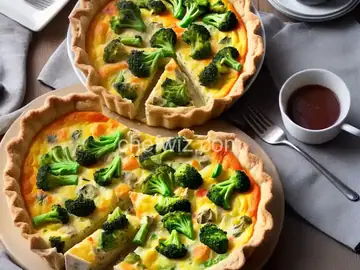 Chicken Broccoli Quiche