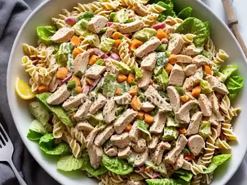 Chicken Caesar Pasta Salad