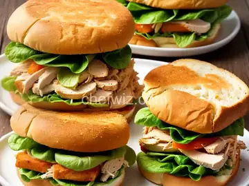 Chicken Caesar Sandwiches