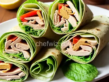 Chicken Caesar Wraps