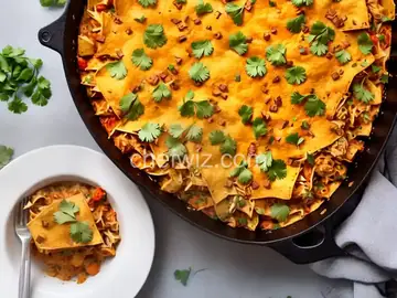 Chicken Chilaquiles Casserole
