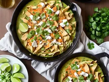 Chicken Chilaquiles Verdes