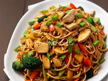Chicken Chow Mein with Vegetables