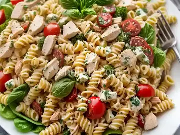 Chicken Club Pasta Salad