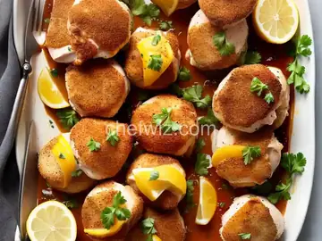 Chicken Cordon Bleu Bites