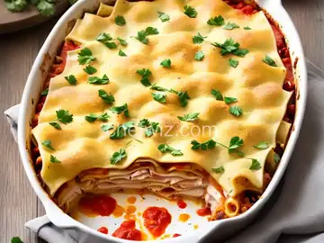 Chicken Cordon Bleu Lasagna