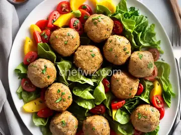 Chicken Cordon Bleu Meatballs