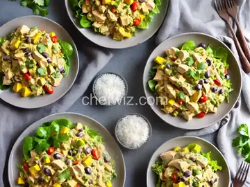 Chicken Curry Salad in a Hurry