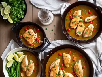 Chicken Diane Style