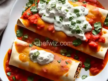 Chicken Enchiladas with Salsa Verde