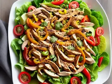 Chicken Fajita Salad