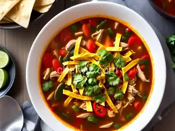 Chicken Fajita Tortilla Soup