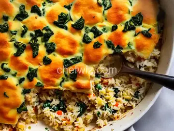 Chicken Florentine Rice Casserole