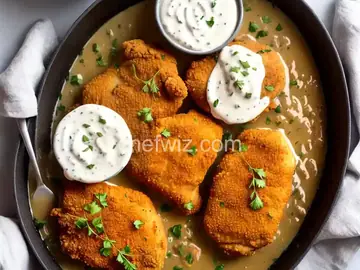 Chicken Fried Chicken with White Gravy