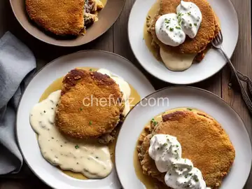 Chicken-Fried Steak with Cream Gravy