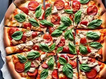 Chicken Garlic Pizza