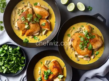 Chicken In Coconut Sauce