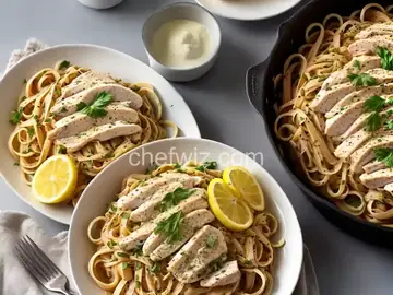 Chicken Lemon Linguine