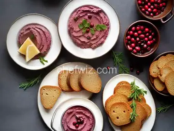 Chicken Liver Pâté With Bourbon and Cranberry Gelée Recipe