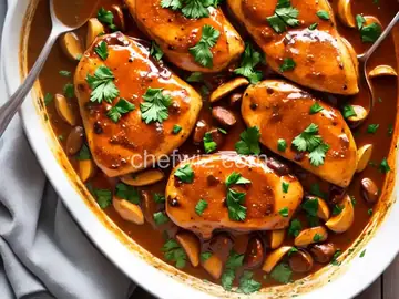 Chicken Marsala Florentine