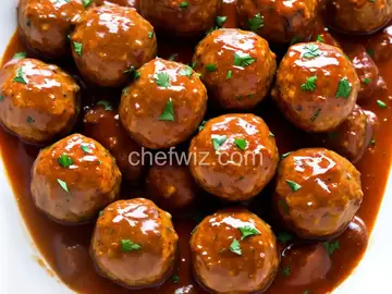 Chicken Marsala Meatballs
