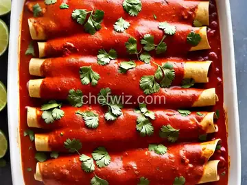 Chicken Mole Enchiladas