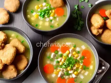 Chicken Nugget Soup!
