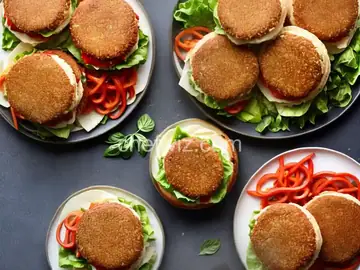 Chicken Parm Burgers
