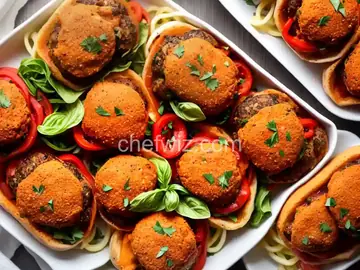 Chicken Parm Meatball Subs