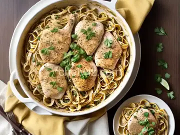 Chicken Piccata Pasta Toss