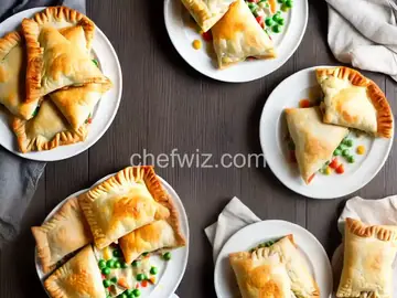 Chicken Pot Pie Homemade Hot Pockets