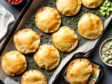 Chicken Pot Pie Pockets