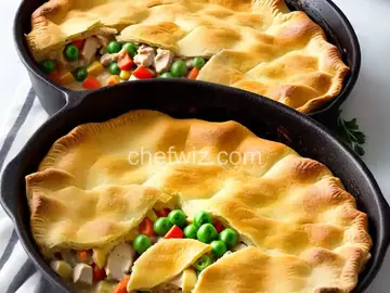 Chicken Pot Pie in a Dutch Oven