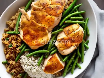Chicken, Rice, and Green Bean Casserole