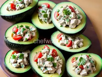 Chicken Salad Stuffed Avocados